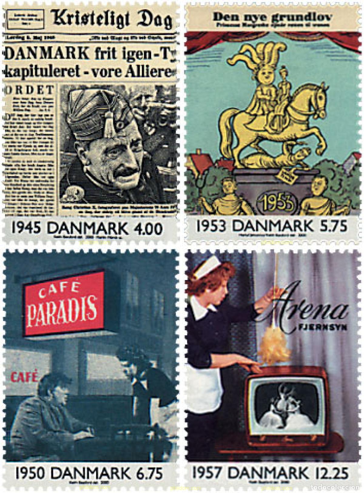 Sellos: 54834 MNH DINAMARCA 2000 EL SIGLO XX