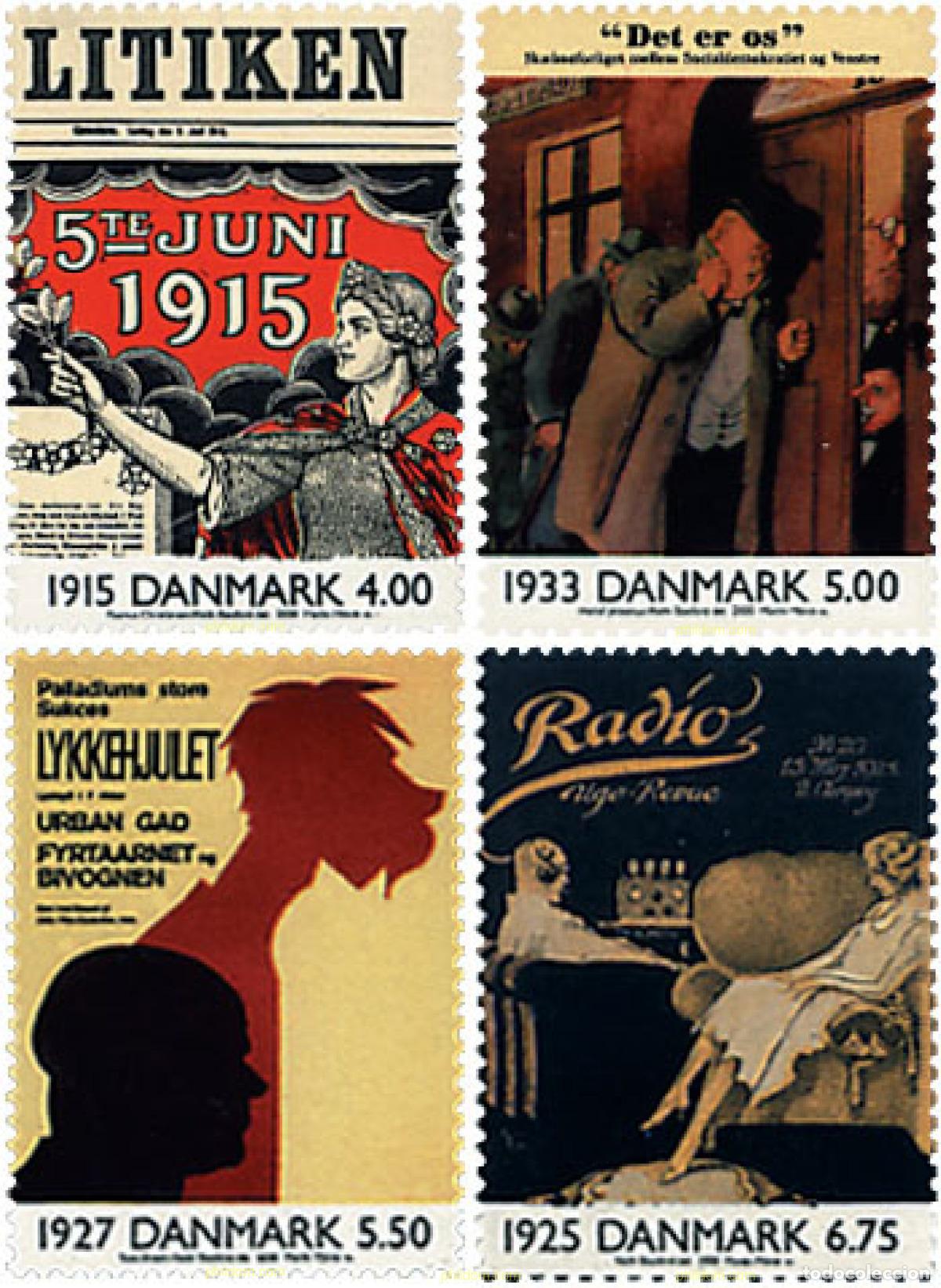 Sellos: 54833 MNH DINAMARCA 2000 EL SIGLO XX