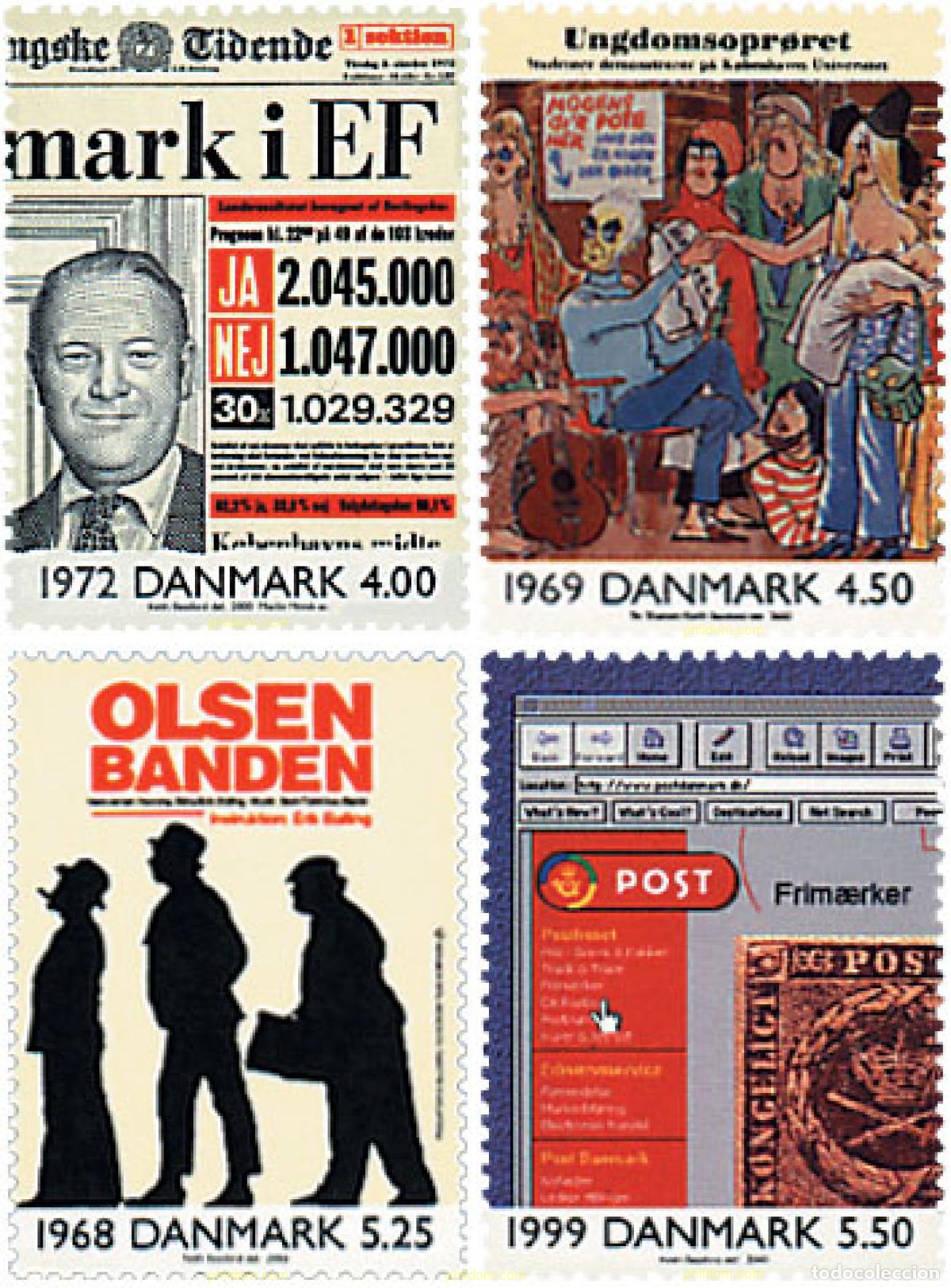 Sellos: 64767 MNH DINAMARCA 2000 SIGLO XX