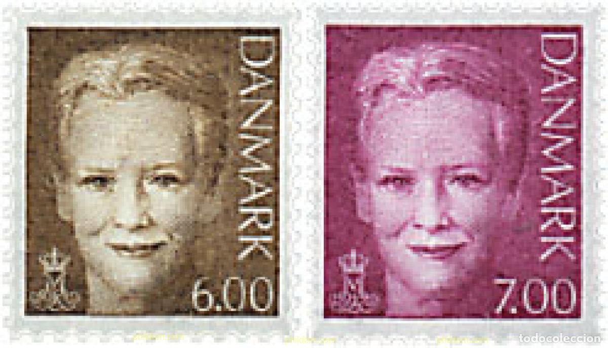 Sellos: 81167 MNH DINAMARCA 2001 REINA MARGRETHE II