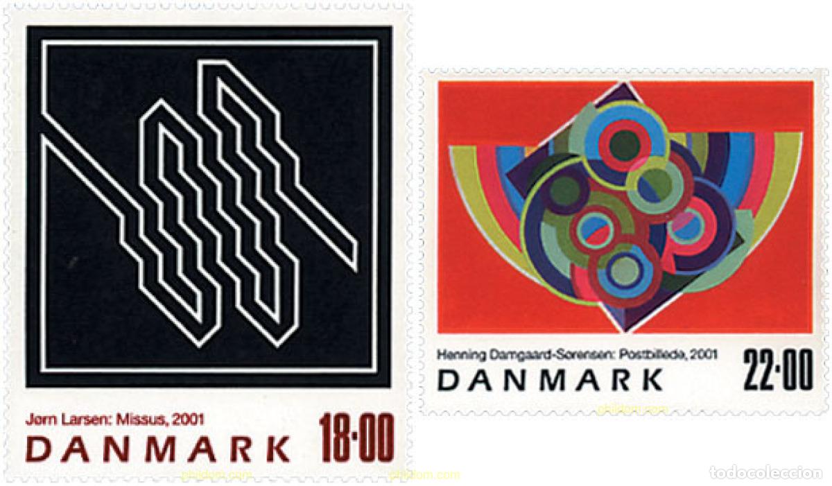 Sellos: 81170 MNH DINAMARCA 2001 ARTE