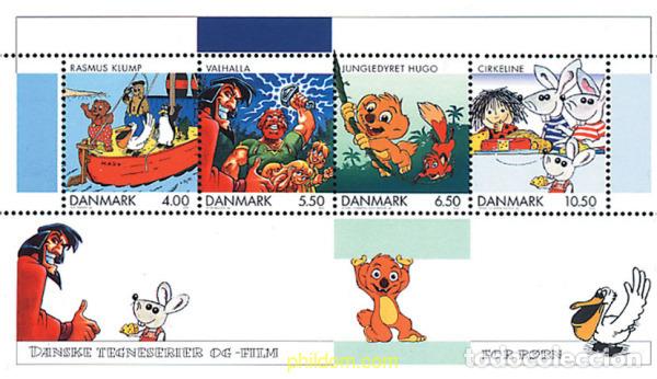 Sellos: 89300 MNH DINAMARCA 2002 DIBUJOS INFANTILES