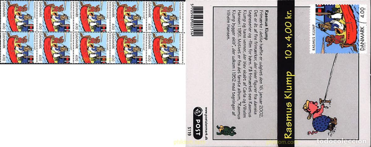 Selos: 595732 MNH DINAMARCA 2002 DIBUJOS INFANTILES