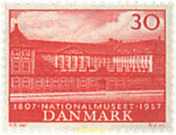 Sellos: 658156 MNH DINAMARCA 1957 150 ANIVERSARIO DEL MUSEO NACIONAL