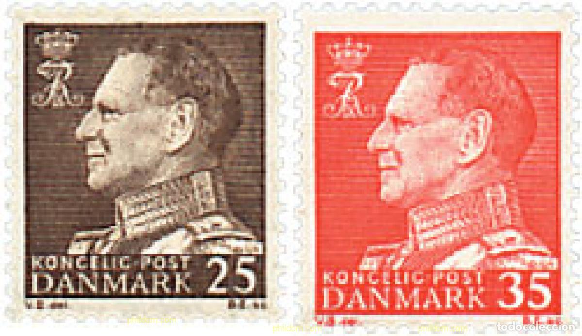 Sellos: 95959 MNH DINAMARCA 1963 REY FREDERIK IX