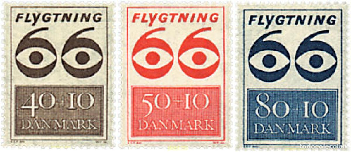Sellos: 95969 MNH DINAMARCA 1966 PRO REFUGIADOS