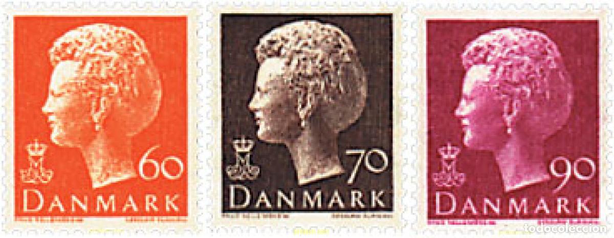Sellos: 96036 MNH DINAMARCA 1974 REINA MARGRETHE II