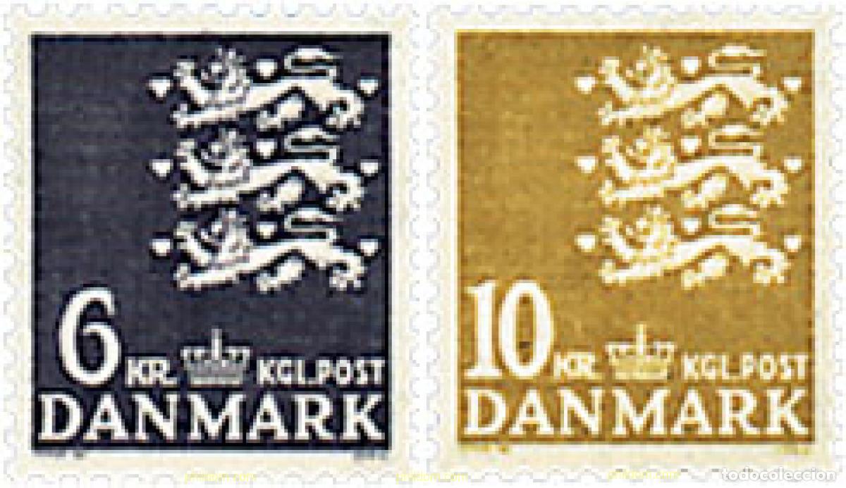 Briefmarken: 96068 MNH DINAMARCA 1976 ESCUDOS