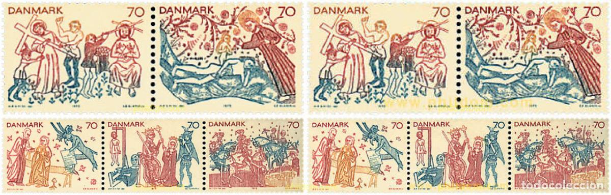 Briefmarken: 4468 MNH DINAMARCA 1973 FRESCOS