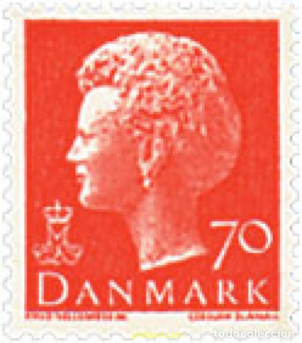 Sellos: 208389 MNH DINAMARCA 1974 REINA MARGRETHE II