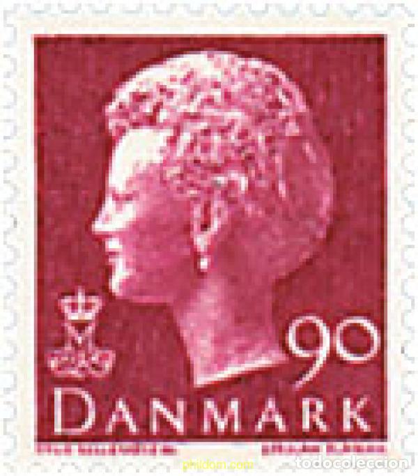 Sellos: 637261 MNH DINAMARCA 1974 REINA MARGRETHE II