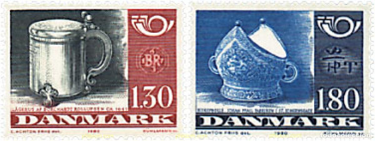 Sellos: 96103 MNH DINAMARCA 1980 NORDEN 80. ARTESANIA ANTIGUA