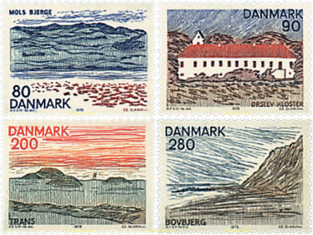 Sellos: 96094 MNH DINAMARCA 1979 REGIONES DE DINAMARCA. JUTLAND DEL NORTE