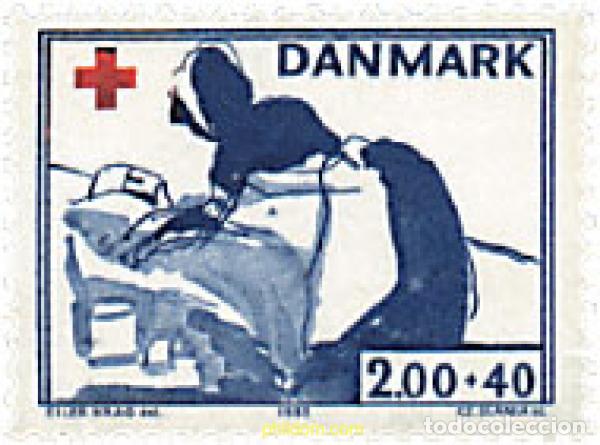 Sellos: 96174 MNH DINAMARCA 1983 PRO CRUZ ROJA