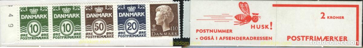 Sellos: 157941 MNH DINAMARCA 1979 REINA MARGRETHE II
