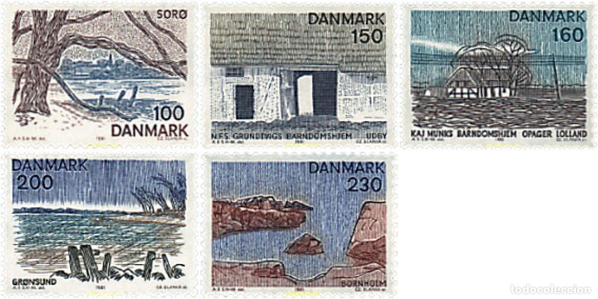 Sellos: 96147 MNH DINAMARCA 1981 REGIONES DE DINAMARCA. ISLA SJAELLAND