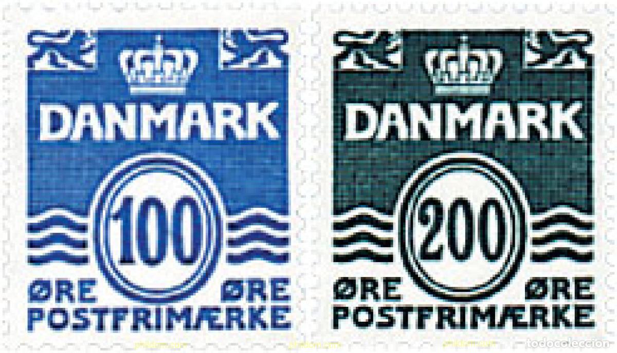 Sellos: 96178 MNH DINAMARCA 1983 CIFRAS - Foto 1