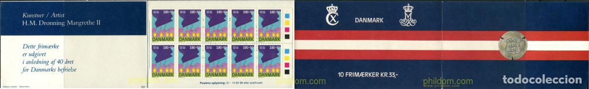 Sellos: 3437 MNH DINAMARCA 1985 40 ANIVERSARIO DE LA LIBERACION. PRO VICTIMAS DE LA GUERRA