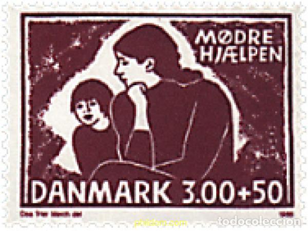 Sellos: 96289 MNH DINAMARCA 1988 PRO AYUDA A LAS MADRES