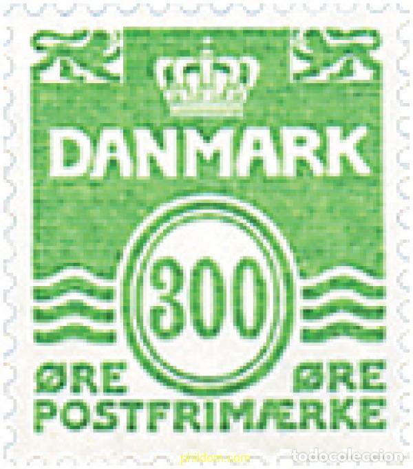 Sellos: 96303 MNH DINAMARCA 1989 CIFRAS