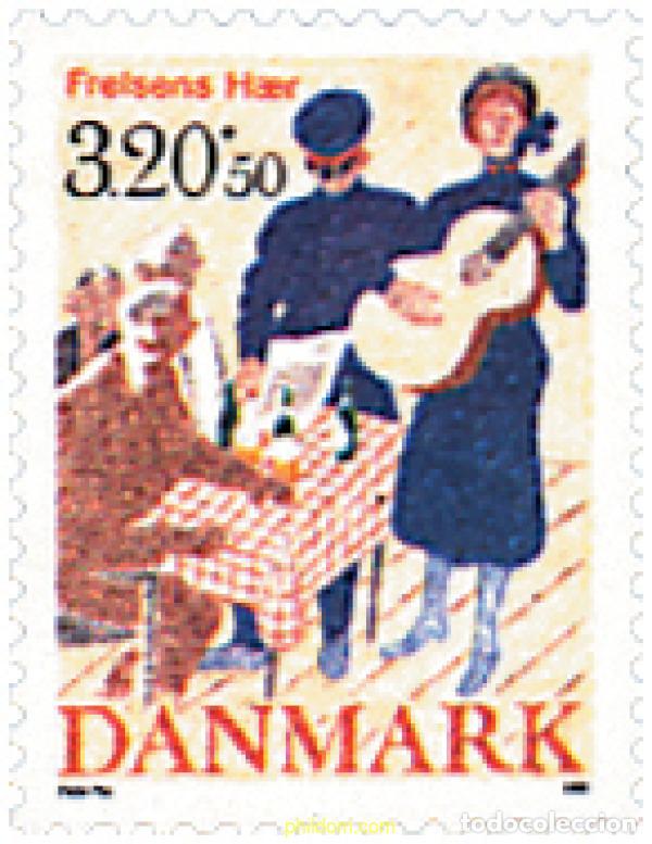 Sellos: 96308 MNH DINAMARCA 1989 CENTENARIO DEL EJERCITO DE LA SALUD DANES