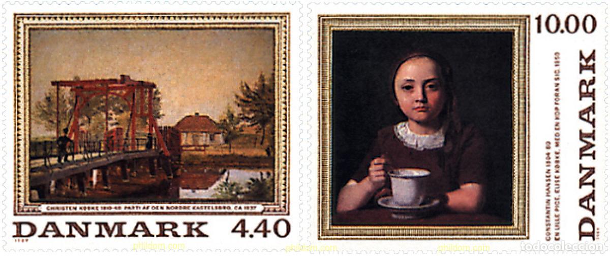 Sellos: 96319 MNH DINAMARCA 1989 ARTE