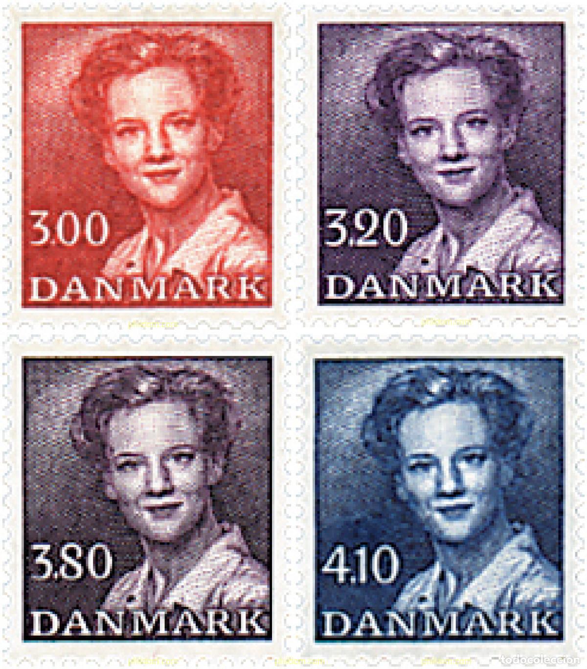 Sellos: 96272 MNH DINAMARCA 1988 REINA MARGRETHE II