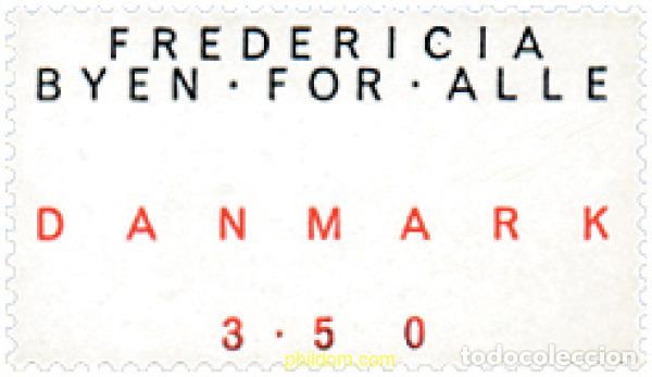 Sellos: 96343 MNH DINAMARCA 1990 FREDERICIA Y EL PROYECTO CASAS PARA TODOS