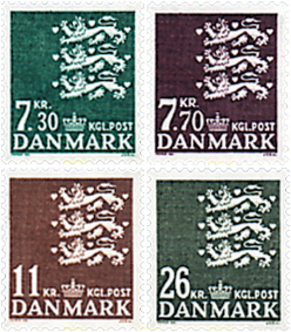 Sellos: 96305 MNH DINAMARCA 1989 ESCUDOS