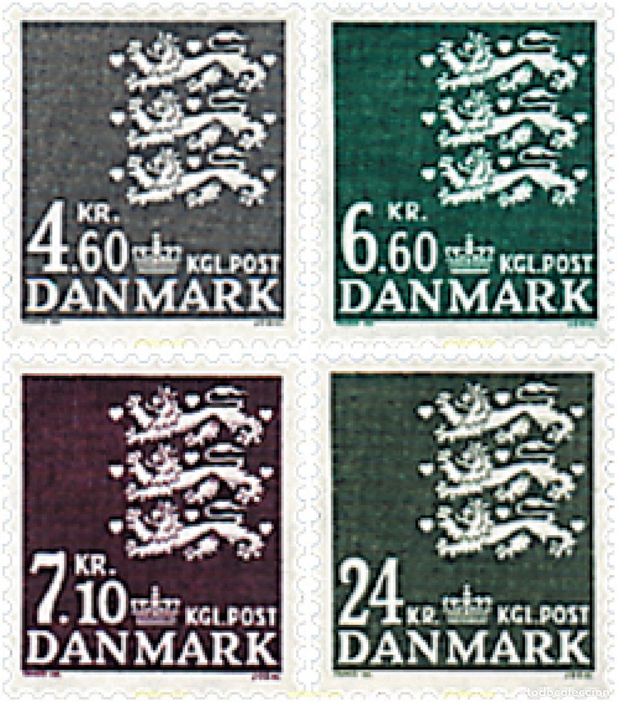 Sellos: 96276 MNH DINAMARCA 1988 ESCUDOS