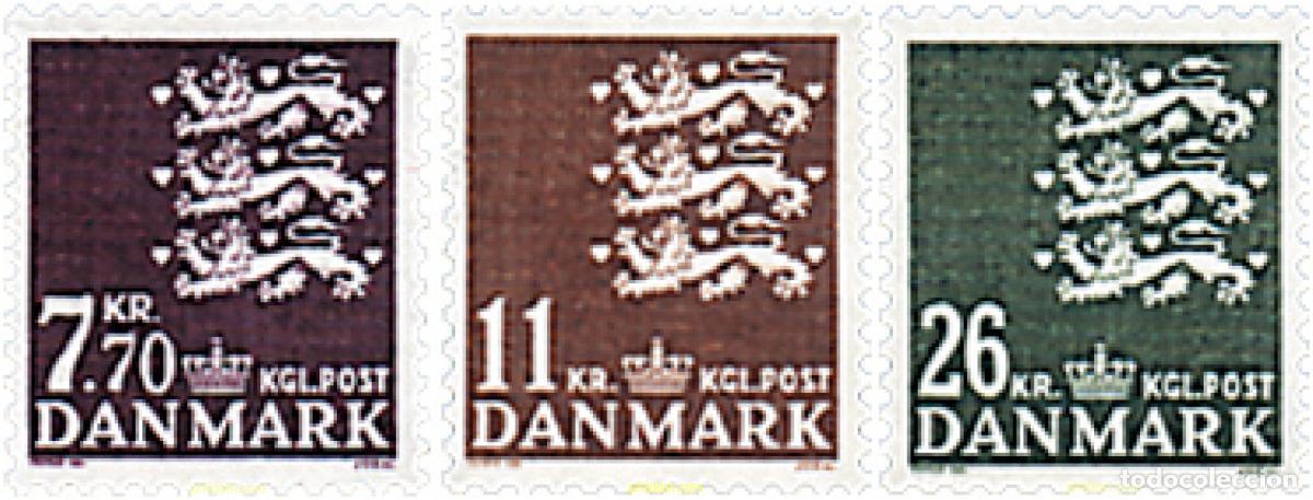 Sellos: 208341 MNH DINAMARCA 1989 ESCUDOS