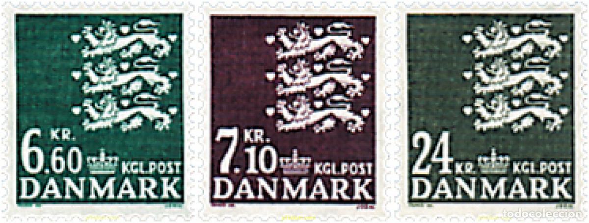 Sellos: 208346 MNH DINAMARCA 1988 ESCUDOS