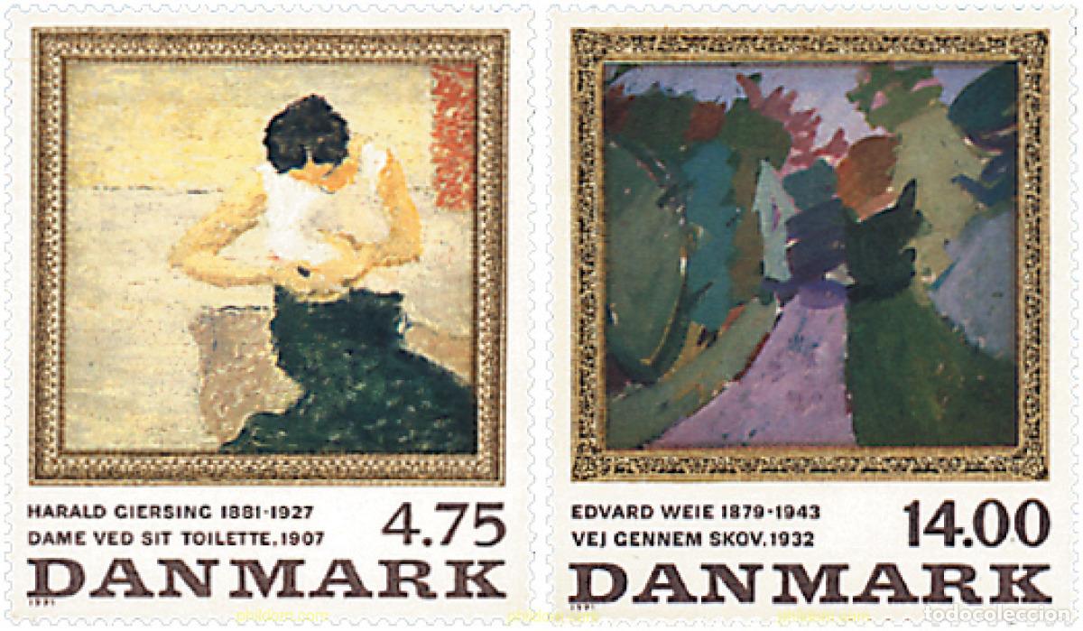 Sellos: 96369 MNH DINAMARCA 1991 ARTE