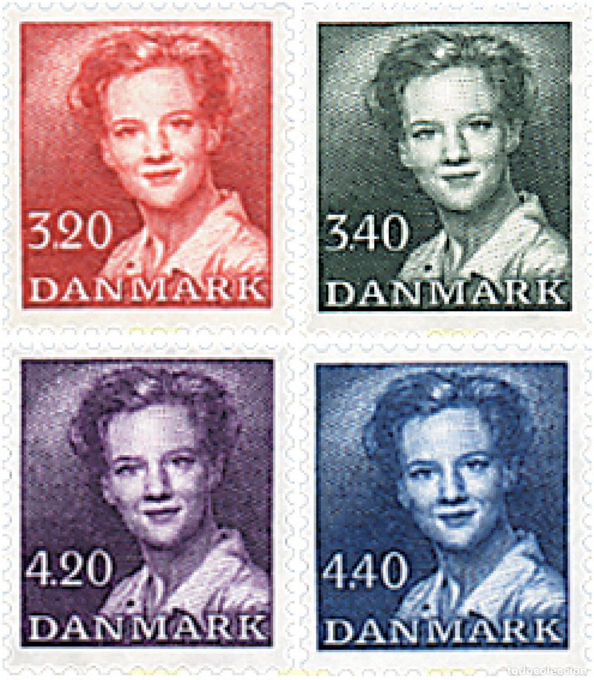 Sellos: 96307 MNH DINAMARCA 1989 REINA MARGRETHE II