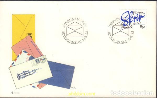 Sellos: 432289 MNH DINAMARCA 1993 CAMPA&Ntilde;A DE INCITACION A LA COMUNICACION ESCRITA