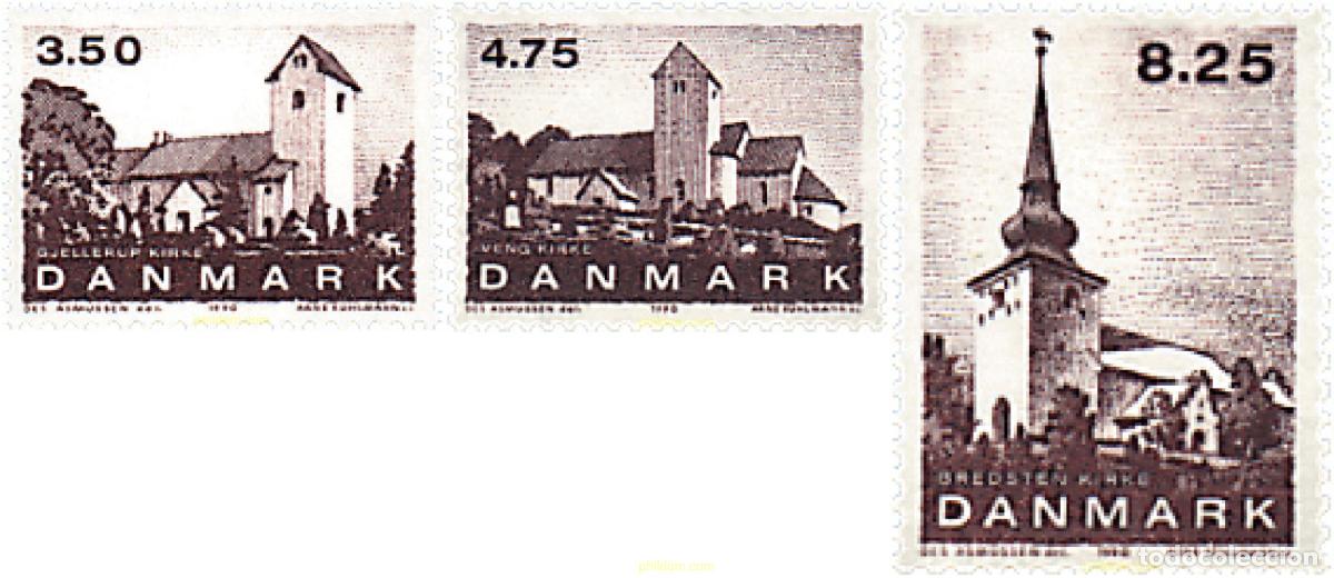 Sellos: 96342 MNH DINAMARCA 1990 IGLESIAS EN JUTLAND