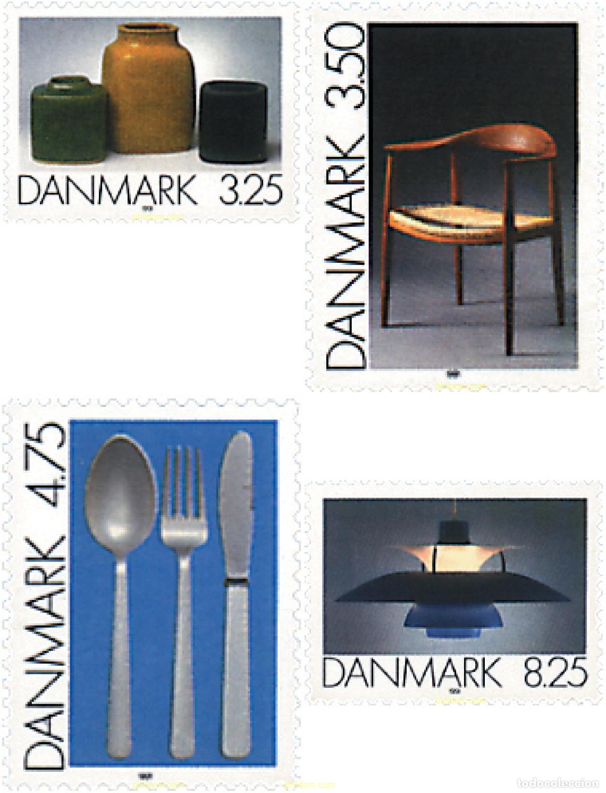 Sellos: 96367 MNH DINAMARCA 1991 ARTE DECORATIVO