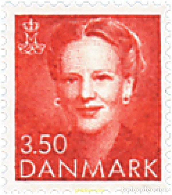 Sellos: 96335 MNH DINAMARCA 1990 50 ANIVERSARIO DEL NACIMIENTO DE LA REINA MARGRETHE II