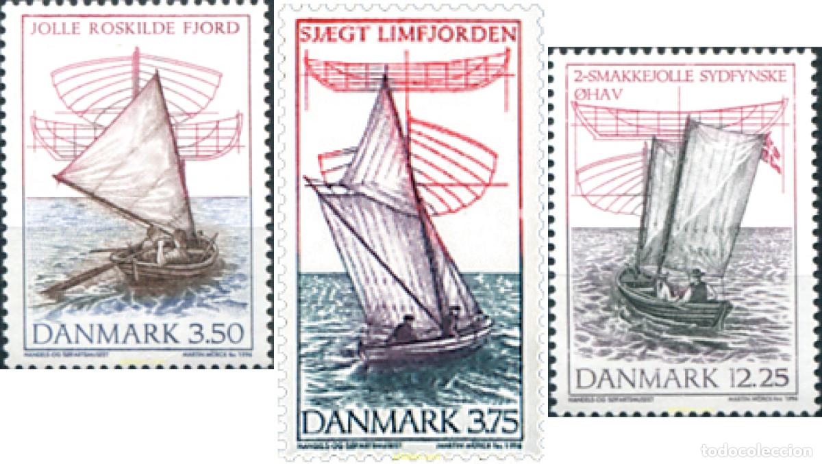 Sellos: 96486 MNH DINAMARCA 1996 LOS VELEROS DE MADERA DANESES
