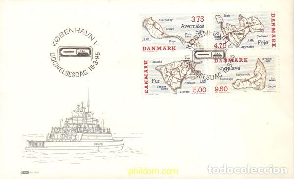 Sellos: 432299 MNH DINAMARCA 1995 ISLAS DANESAS