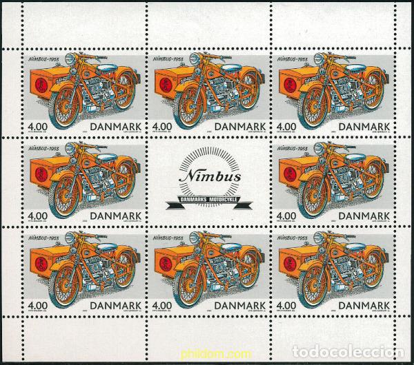 Sellos: 607784 MNH DINAMARCA 2002 VEHICULOS POSTALES