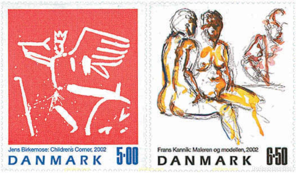 Sellos: 103656 MNH DINAMARCA 2002 ARTE