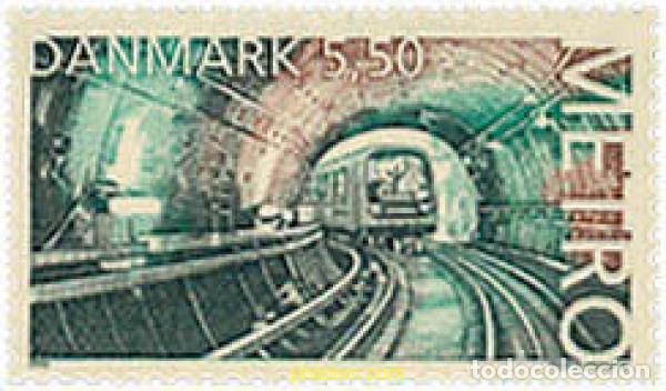 Sellos: 106375 MNH DINAMARCA 2002 NUEVO METRO DE COPENHAGUE