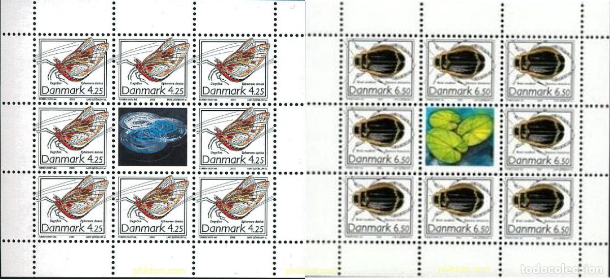 Sellos: 607786 MNH DINAMARCA 2003 INSECTOS