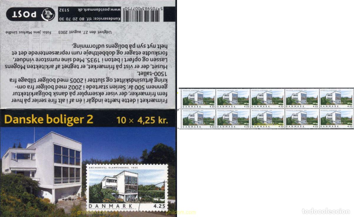 Sellos: 132588 MNH DINAMARCA 2003 ARQUITECTURA