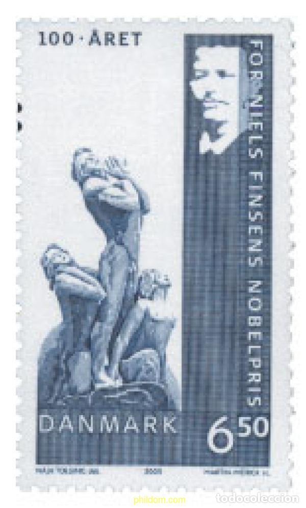 Sellos: 136805 MNH DINAMARCA 2003 CENTENARIO DEL PRIMER PREMIO NOBEL DANES