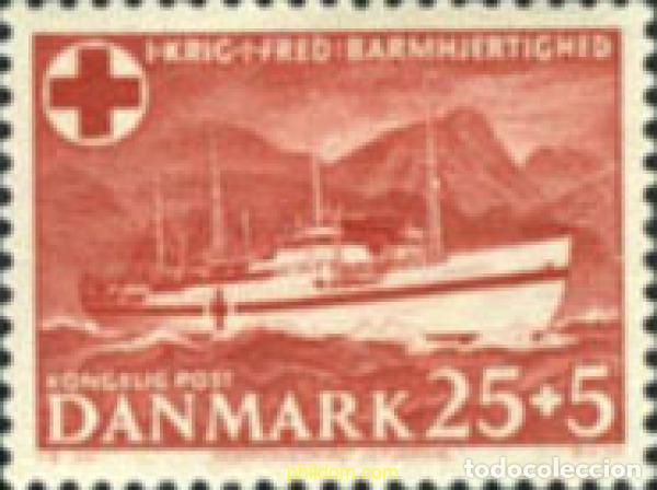 Sellos: 143317 MNH DINAMARCA 1951 PRO CRUZ ROJA
