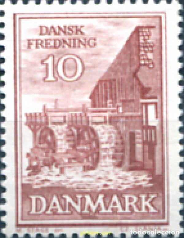 Sellos: 143594 MNH DINAMARCA 1962 CENTENARIO DE LA ABOLICION DE LOS PRIVILEGIOS DE LA MOLINERIA
