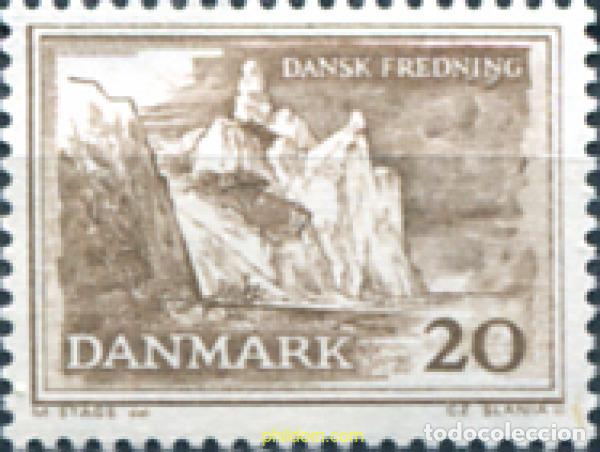 Sellos: 143603 MNH DINAMARCA 1962 PARA LA SALVAGUARDA DE LOS SITIOS NATURALES