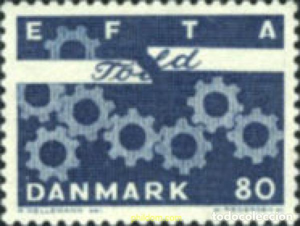 Selos: 143771 MNH DINAMARCA 1967 ASOCIACION EUROPEA DE LIBRE CAMBIO